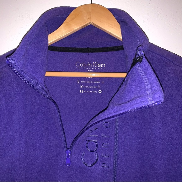 Calvin Klein Performance Zip Up Fleece Jacket - Picture 5 of 10